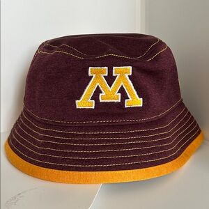 Gopher’s New Era Maroon and Gold Toddler Bucket Hat NWOT